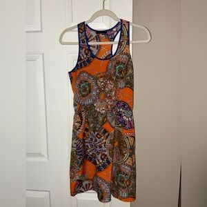 THML Multicolor Patterned Mini Dress Sz S